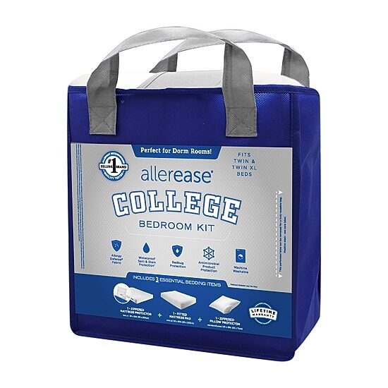 Allerease Twin XL mattress pad, encasement and Jumbo pillow protector