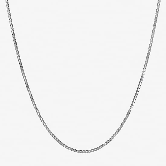 Made In Italy Sterling Silver 2mm Large Box Chain