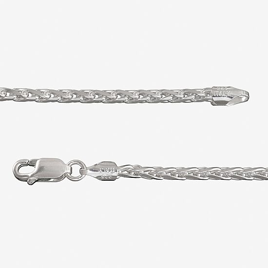 Made in Italy Sterling Silver Spiga Chain Bracelet