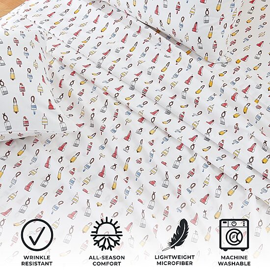 Linery Coastal Sheet Set