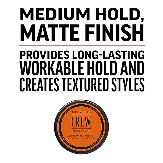 American Crew Matte Clay - 3 Oz