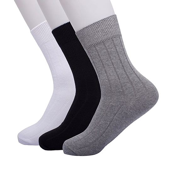 Thereabouts Little & Big Kid Boys 3 Pair Trouser Socks