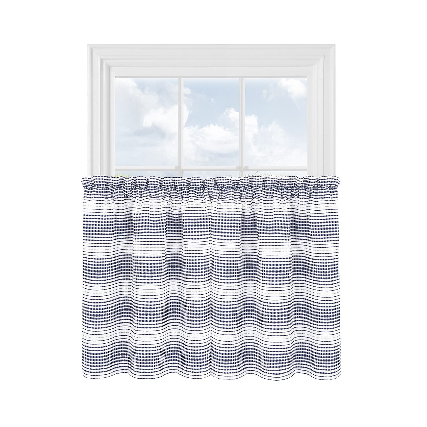 Achim 2-pc. Rod Pocket Window Tier