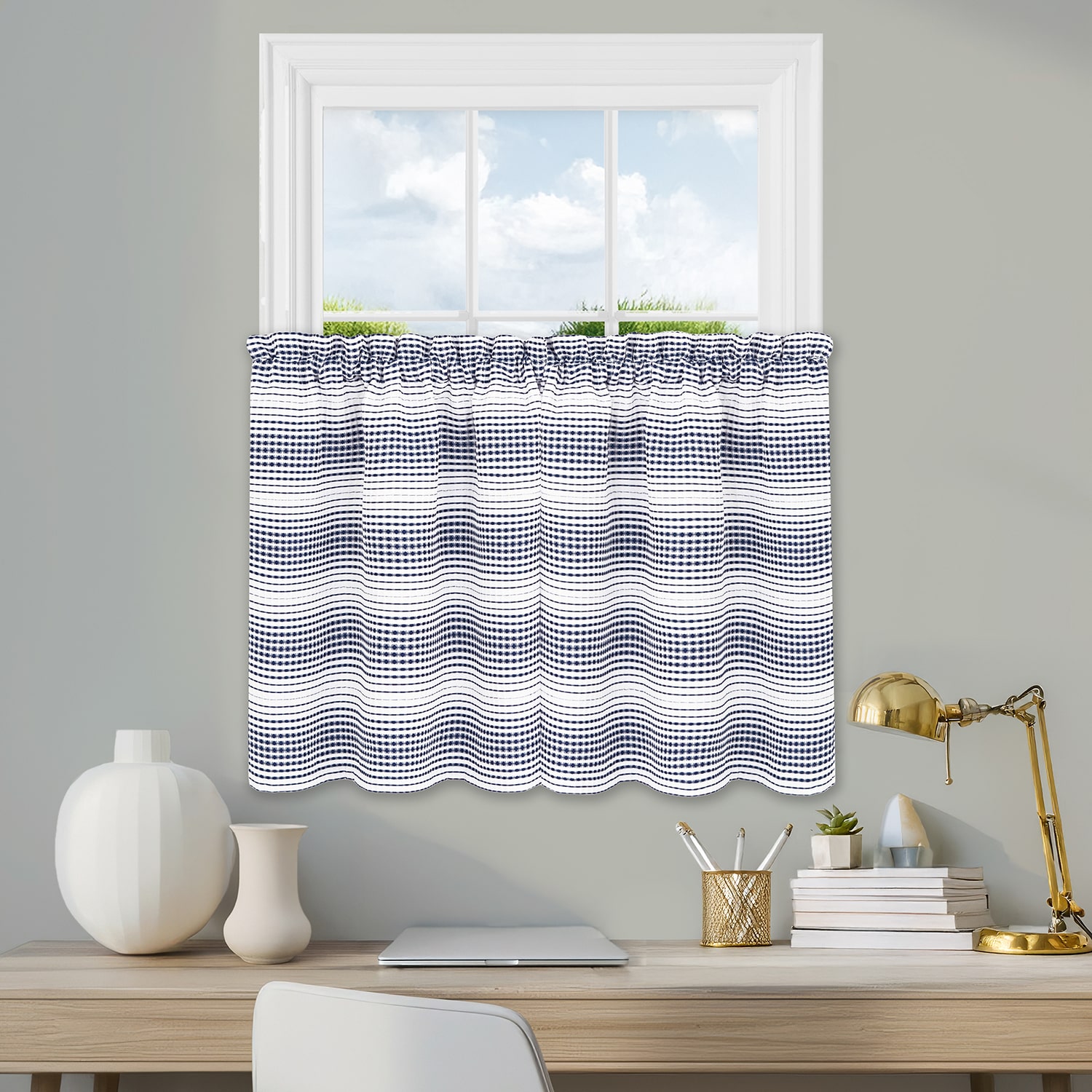 Achim 2-pc. Rod Pocket Window Tier