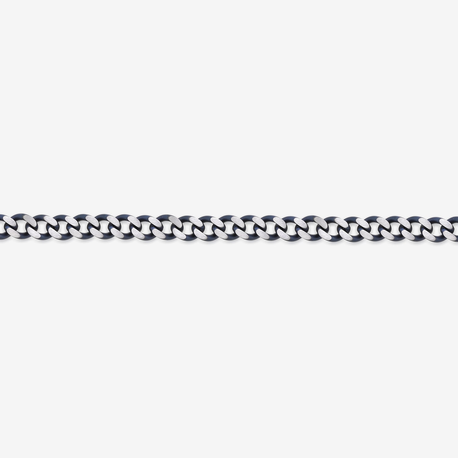 Mens Stainless Steel Inch Curb Chain Necklace