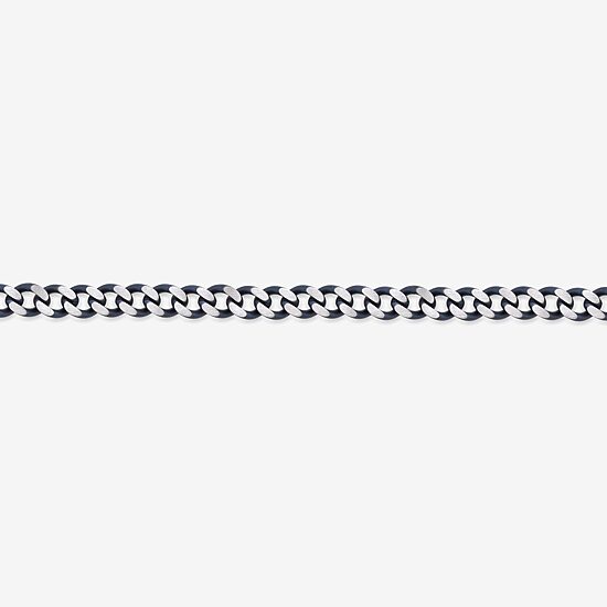 Mens Stainless Steel 24 Inch Curb Chain Necklace