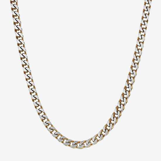 Mens Stainless Steel 24 Inch Wheat Chain Necklace