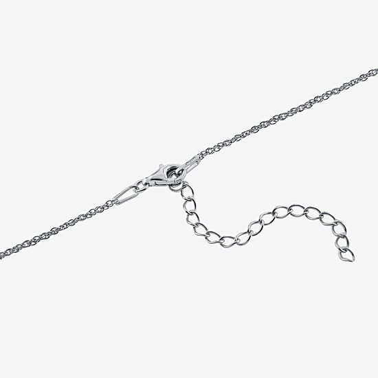 Womens Blue Turquoise Sterling Silver 18 Inch Pendant Necklace