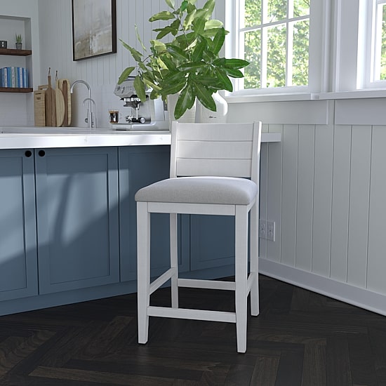 Hillsdale House Fowler Counter Height Upholstered Bar Stool