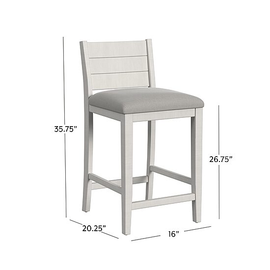 Hillsdale House Fowler Counter Height Upholstered Bar Stool