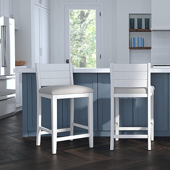 Hillsdale House Fowler Counter Height Upholstered Bar Stool