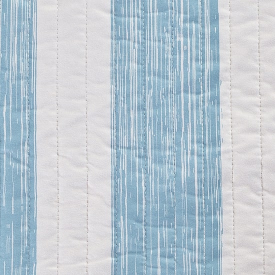 Linery Stripes Anchors Reversible Quilt Set