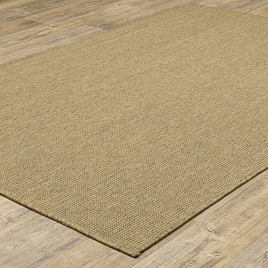 Covington Home Kehlani Flat Woven Solid Indoor Outdoor Rectangular Accent Rug