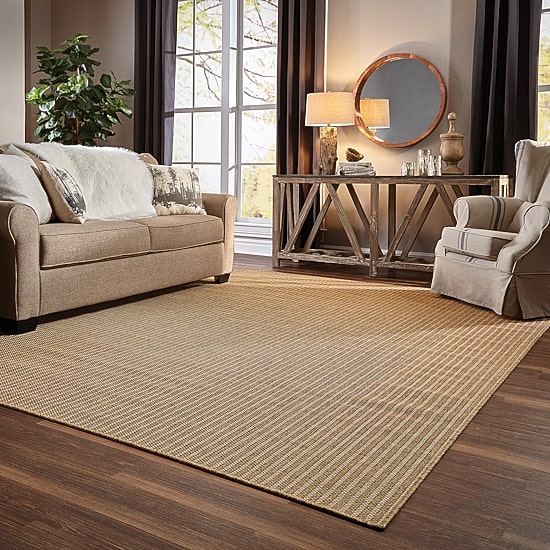 Covington Home Kehlani Vertical Stripe Indoor Outdoor Rectangular Accent Rug