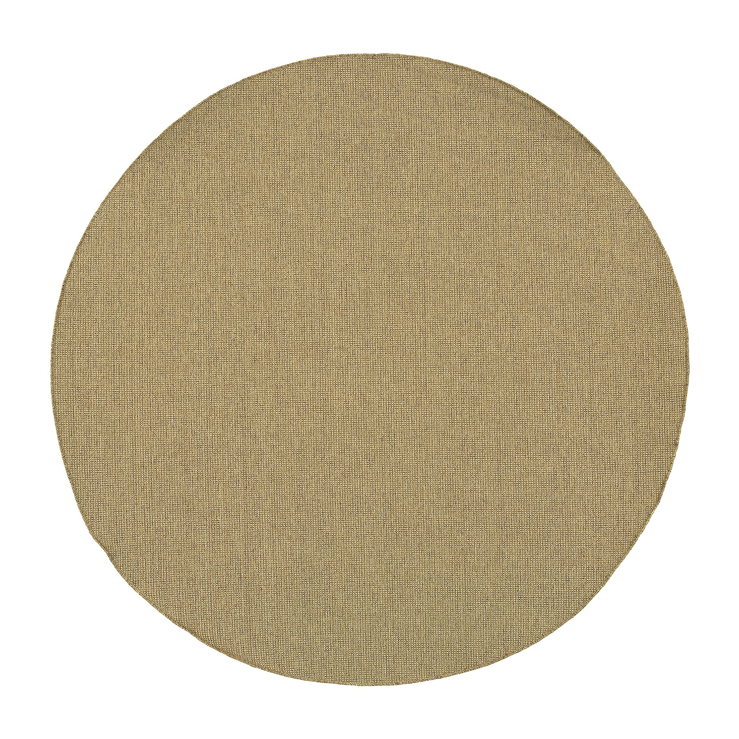 Covington Home Kehlani Flat Woven Solid 7'10"X7'10" Indoor Outdoor Round Area Rug