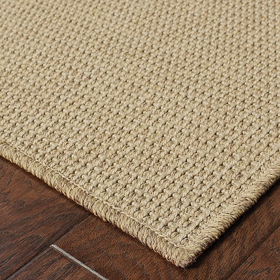 Covington Home Kehlani Flat Woven Solid Indoor Outdoor Rectangular Area Rug