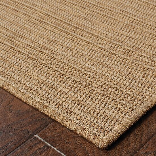 Covington Home Kehlani Tonal Stripe 2'3"X7'6" Indoor Outdoor Rectangular Runner