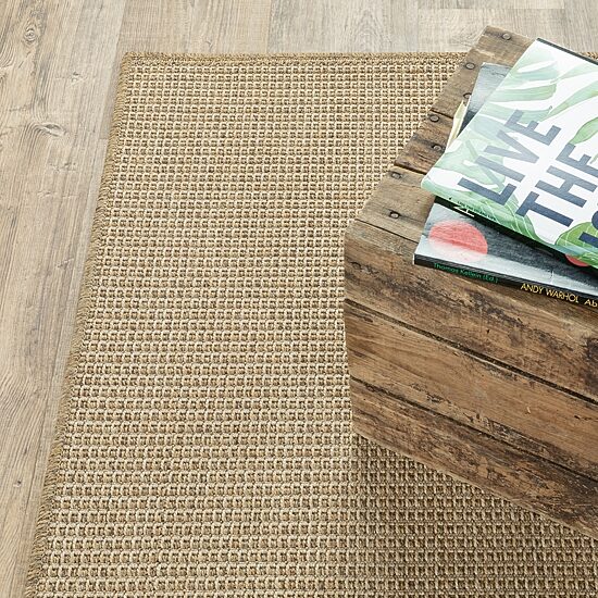 Covington Home Kehlani Flat Woven Solid 2'3"X7'6" Indoor Outdoor Rectangular Runner