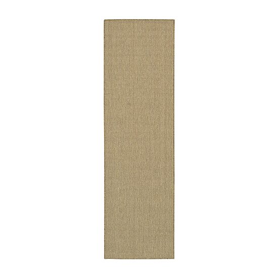 Covington Home Kehlani Flat Woven Solid 2'3"X7'6" Indoor Outdoor Rectangular Runner
