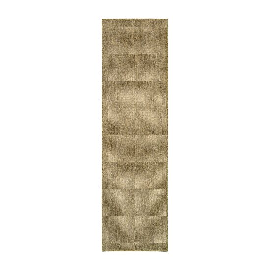 Covington Home Kehlani Flat Woven Solid 2'3"X7'6" Indoor Outdoor Rectangular Runner