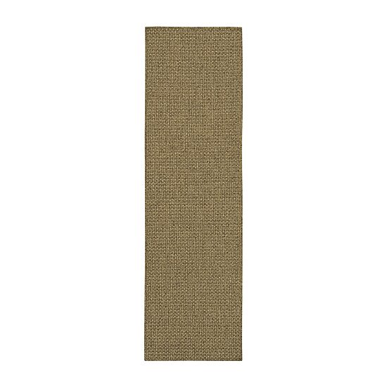 Covington Home Kehlani Panama Weave 2'3"X7'6" Indoor Outdoor Rectangular Runner