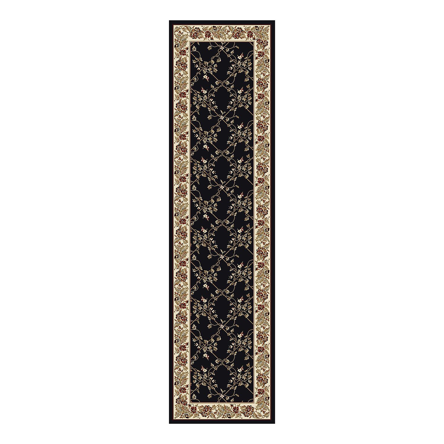 Radici Noble Scroll 26"X96" Traditional Oriental Runner