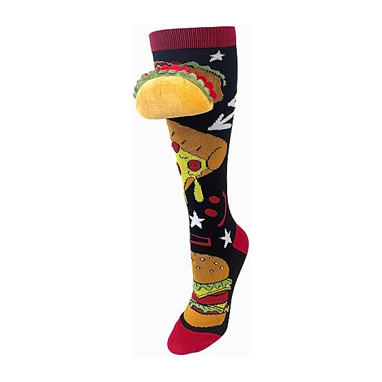 Novelty Crazy Sock Unisex 1 Pair Knee High Socks