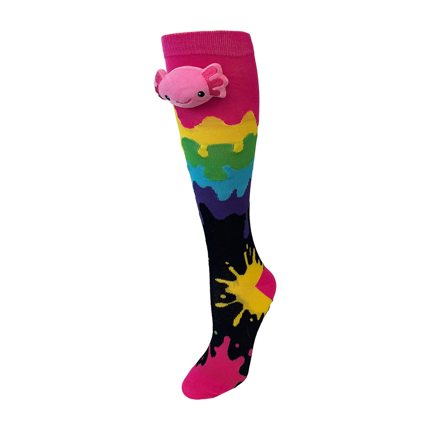 Novelty Crazy Sock Unisex 1 Pair Knee High Socks