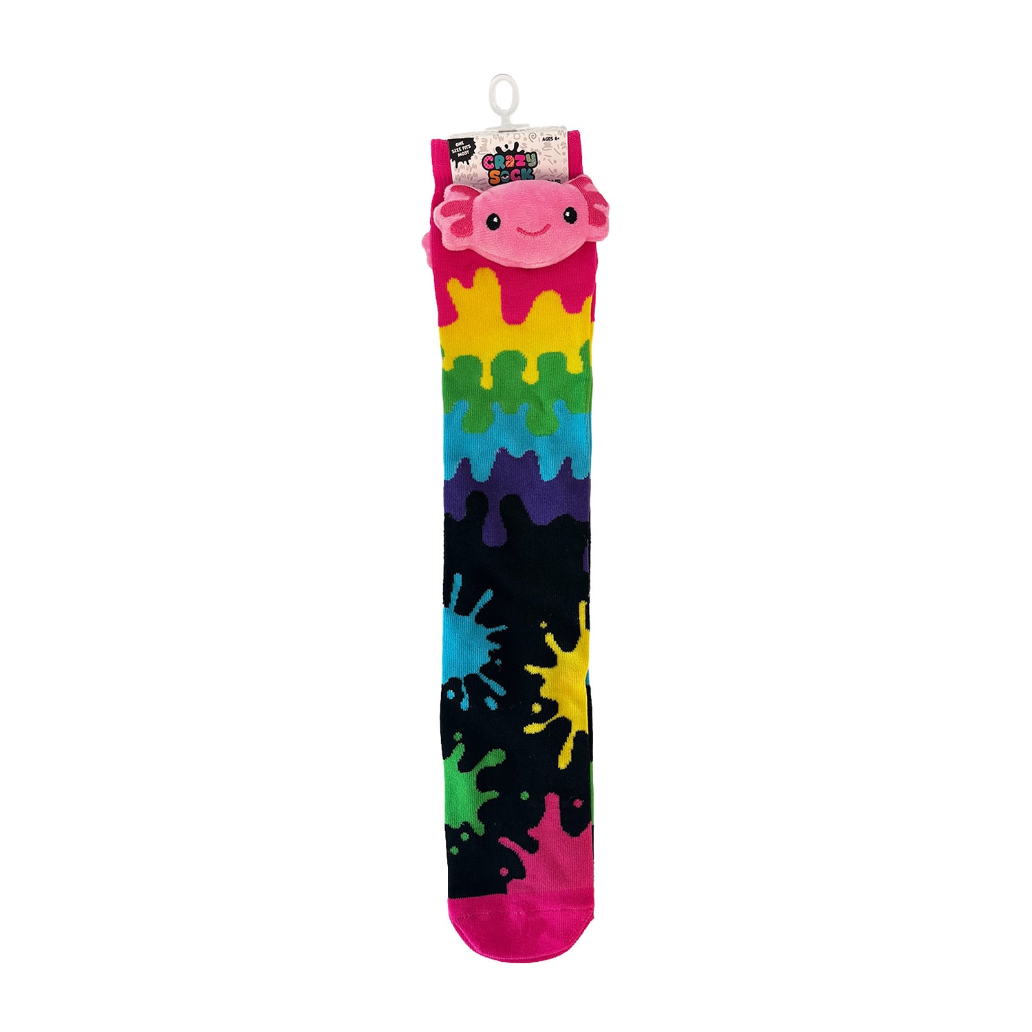 Novelty Crazy Sock Unisex 1 Pair Knee High Socks