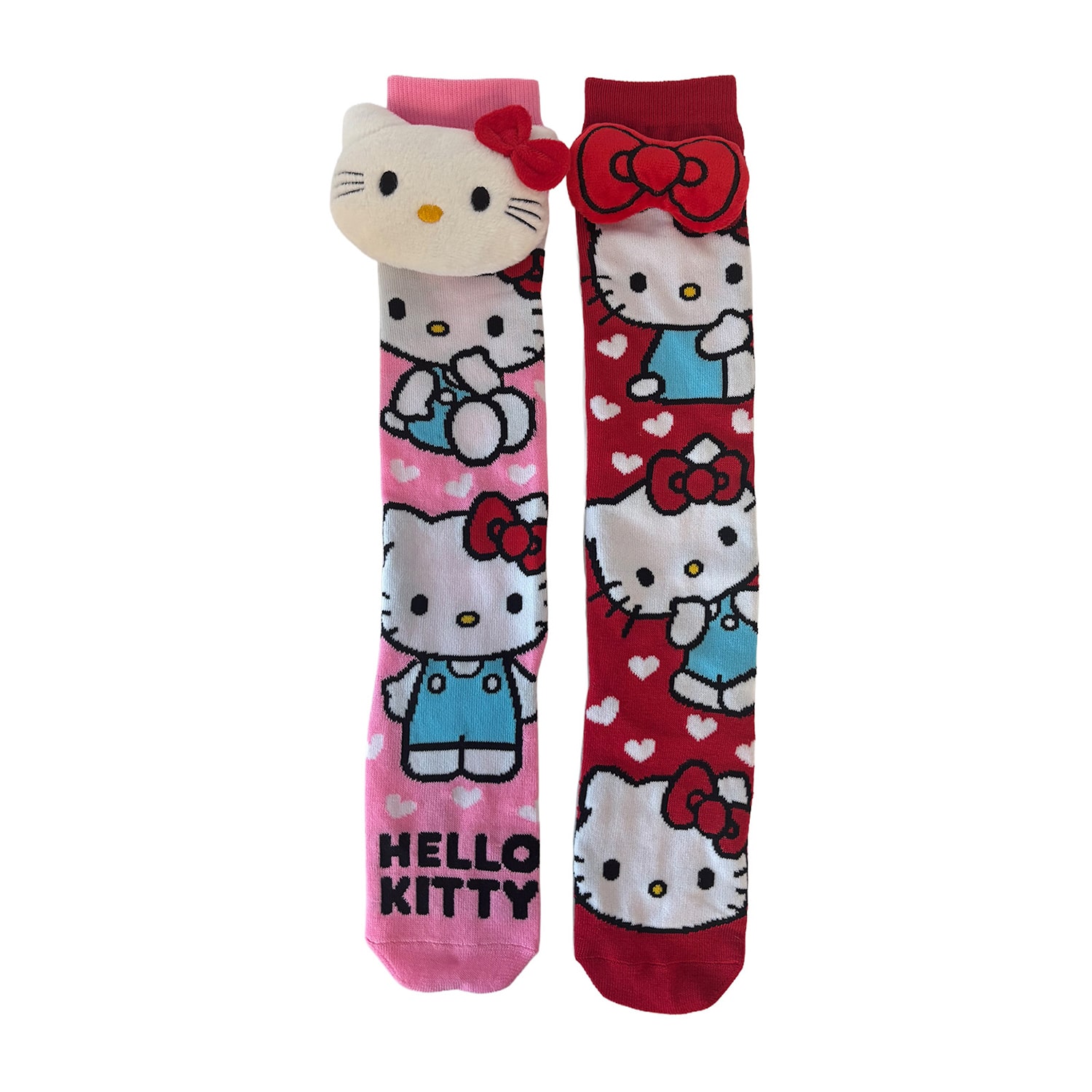 Crazy Sock Unisex 1 Pair Hello Kitty Knee High Socks
