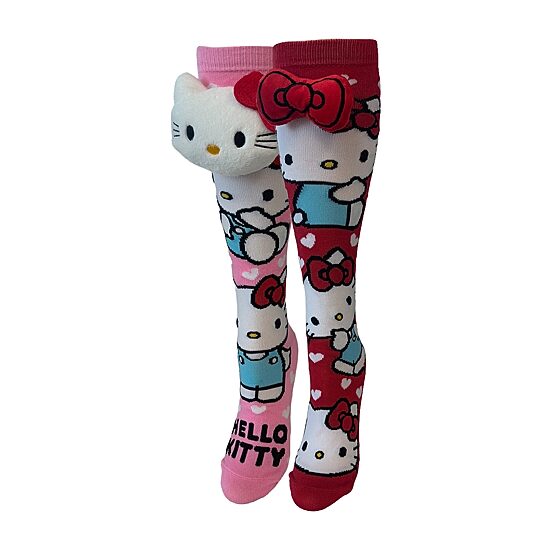 Crazy Sock Big Kid Unisex 1 Pair Hello Kitty Knee High Socks