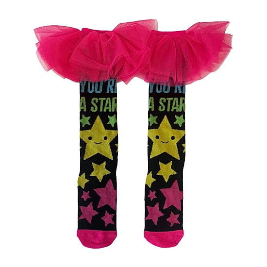 Novelty Crazy Sock Unisex 1 Pair Knee High Socks