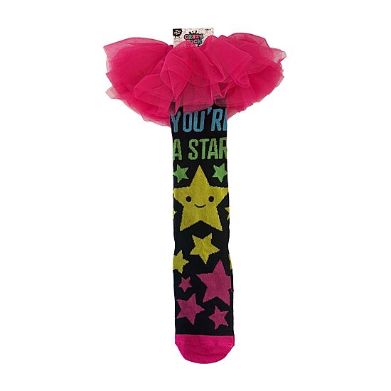 Novelty Crazy Sock Unisex 1 Pair Knee High Socks