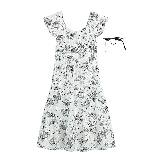 by&by girl Big Kid Girls Flutter Short Sleeve A-Line Dress