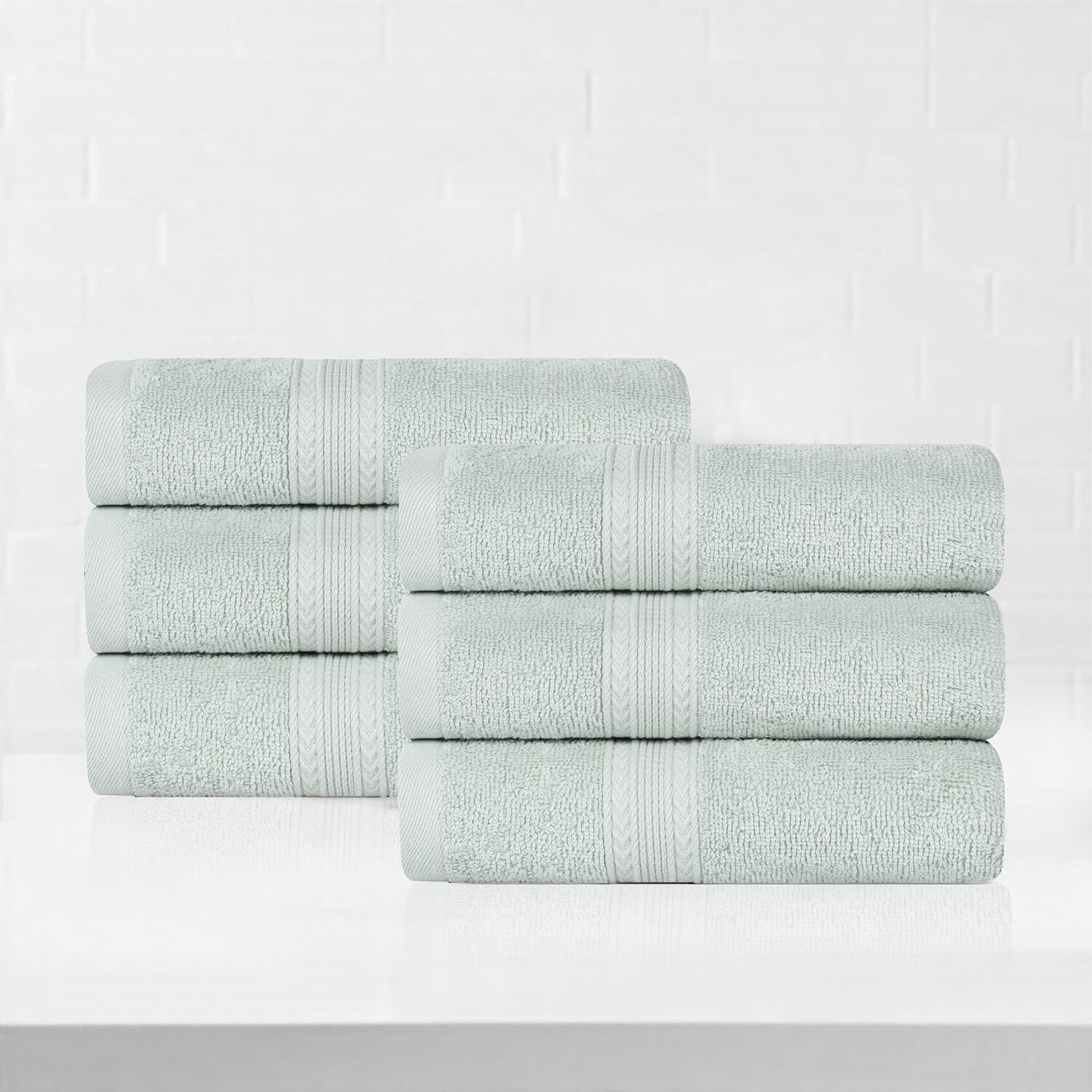 SUPERIOR® Eco-Friendly Cotton 6-pc. Hand Towel