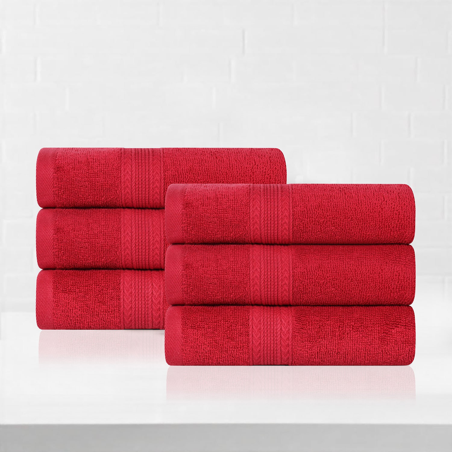 SUPERIOR® Eco-Friendly Cotton 6-pc. Hand Towel