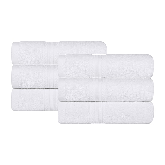 SUPERIOR® Eco-Friendly Cotton 6-pc. Hand Towel