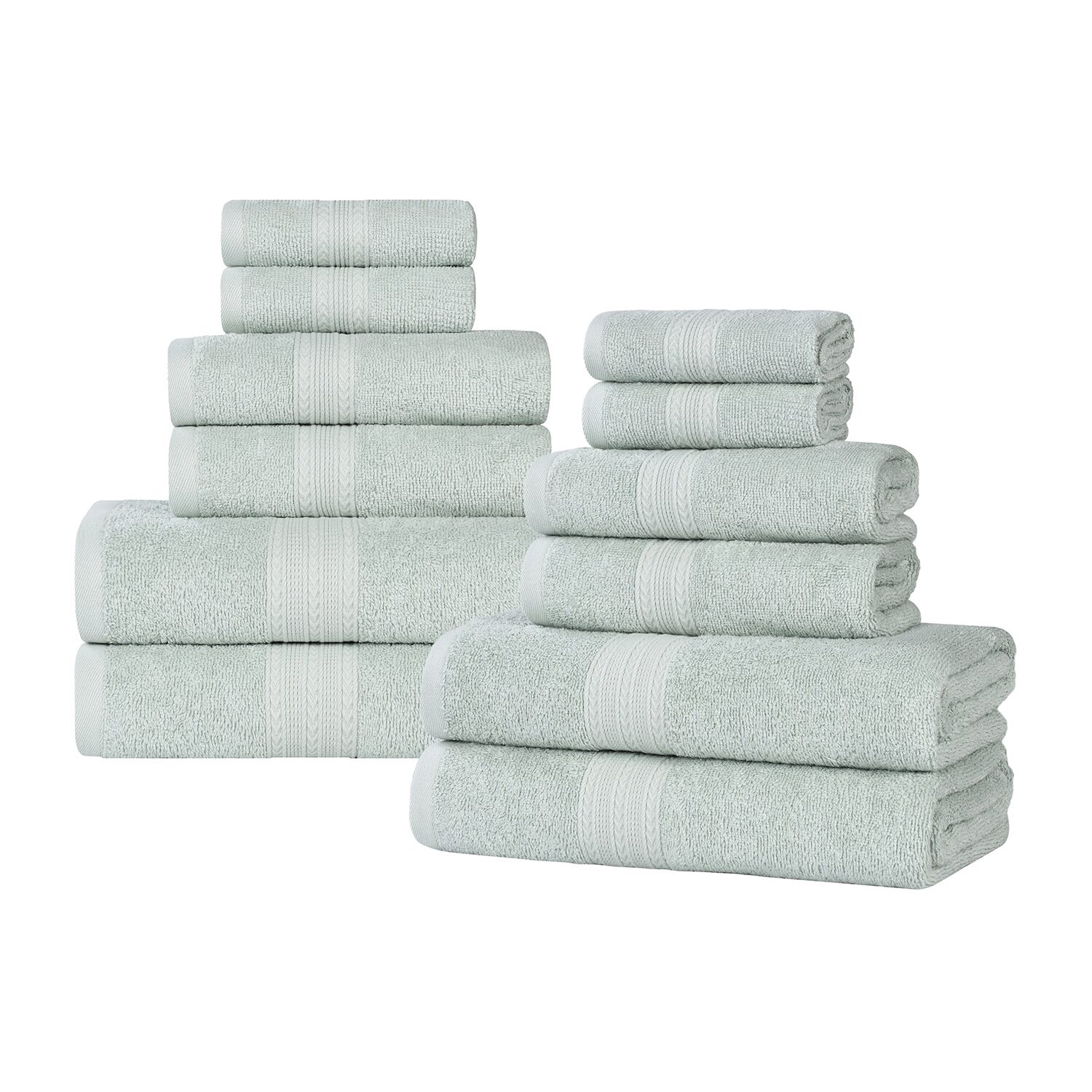 SUPERIOR® Eco-Friendly Cotton -pc. Quick Dry Bath Towel Set