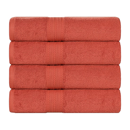 SUPERIOR® Eco-Friendly Cotton 4-pc. Quick Dry Bath Towel Set