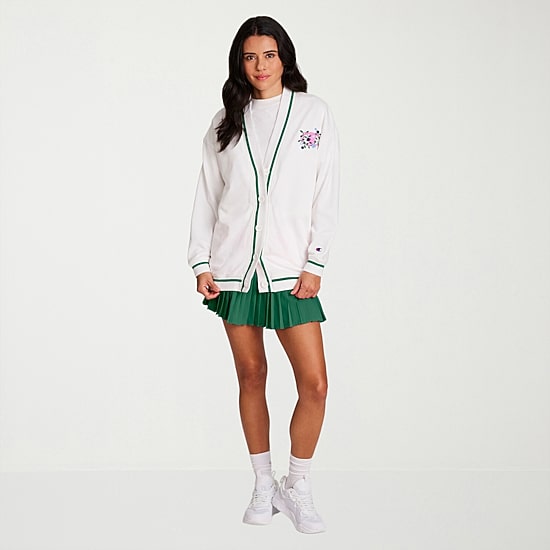 Champion Womens V Neck Long Sleeve Button Cardigan