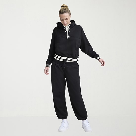 Champion Womens Cinched Mid Rise Loose Fit Sweatpant