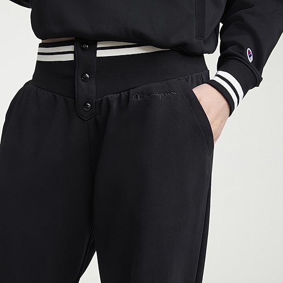 Champion Womens Cinched Mid Rise Loose Fit Sweatpant
