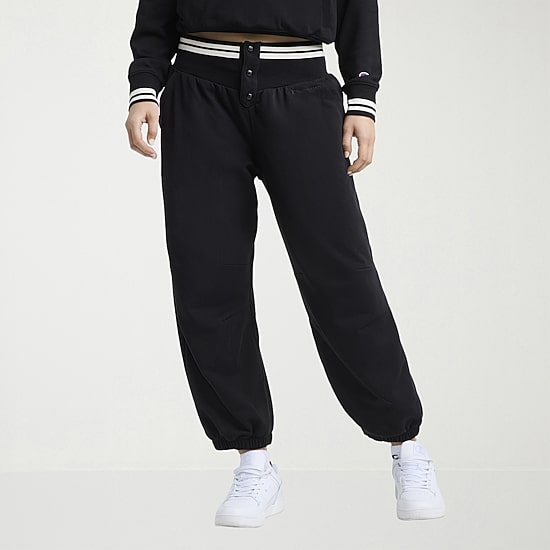Champion Womens Cinched Mid Rise Loose Fit Sweatpant