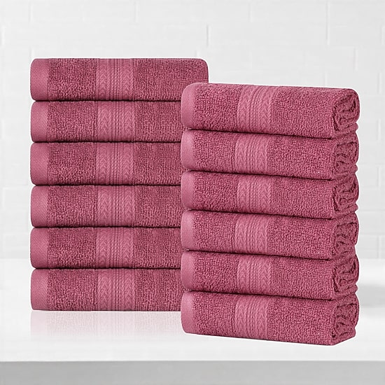 SUPERIOR® Eco-Friendly Cotton 12-pc. Quick Dry Washcloth