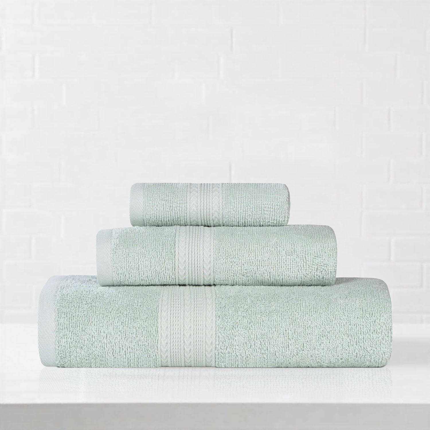 SUPERIOR® Eco-Friendly Cotton 3-pc. Quick Dry Bath Towel Set