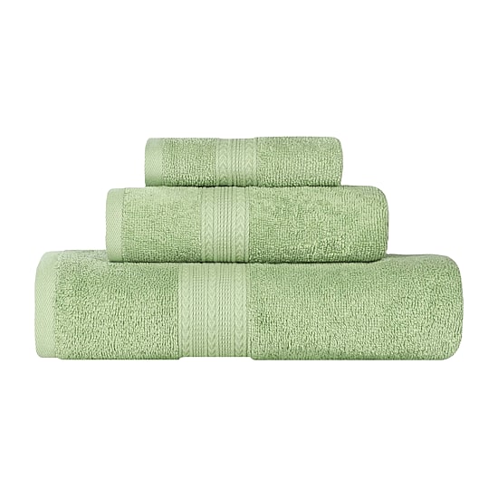 SUPERIOR® Eco-Friendly Cotton 3-pc. Quick Dry Bath Towel Set