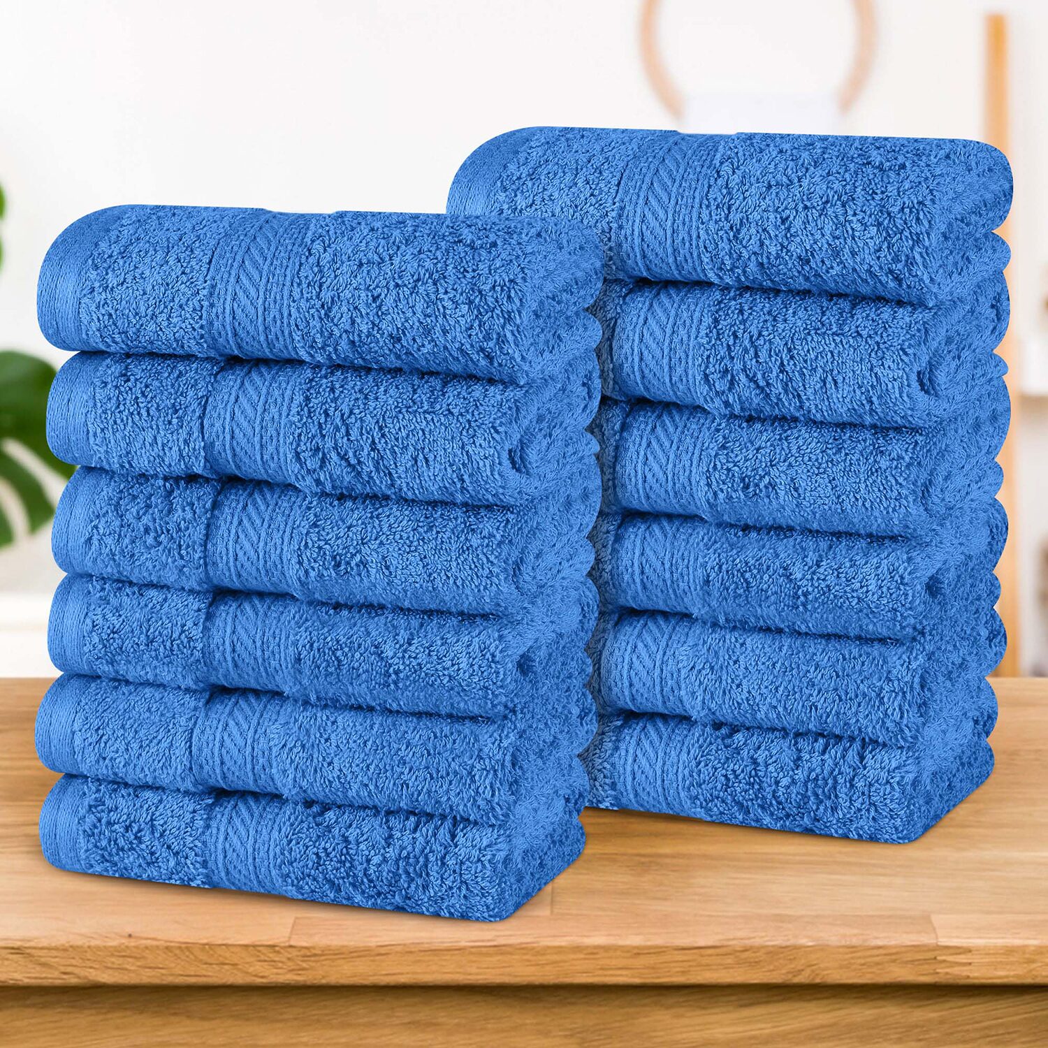 SUPERIOR® Atlas Premium Cotton 12-pc. Quick Dry Washcloth