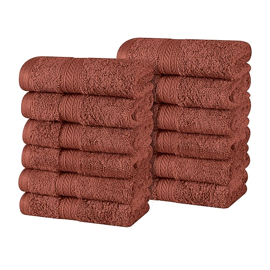 SUPERIOR® Atlas Premium Cotton 12-pc. Quick Dry Washcloth