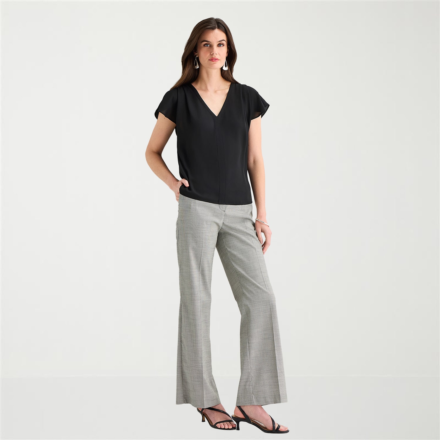 Worthington Tall Womens Modern Perfect Trouser
