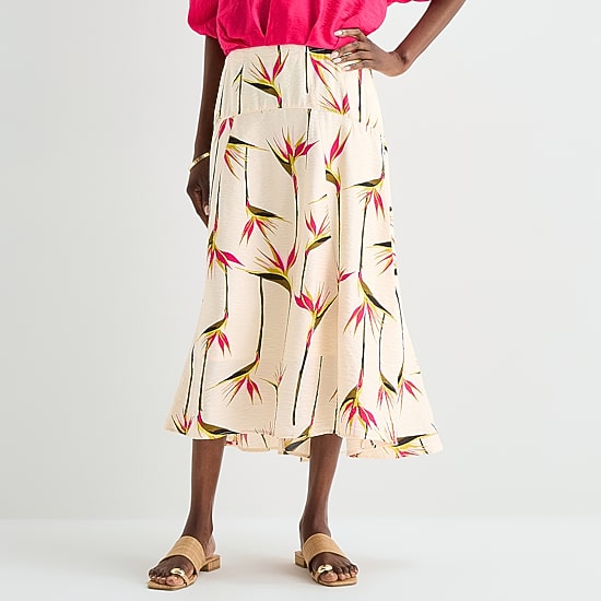 Worthington Womens Tall Pleated Skirt